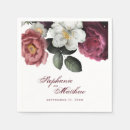 Search for burgundy and blush wedding napkins Elegant