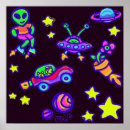 Search for space alien posters Martians