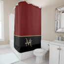 Search for burgundy and gold shower curtains Elegant