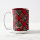 Search for green and white gingham pattern mugs Rustic