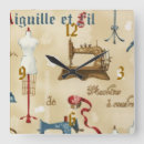 Search for sewing room clocks Vintage