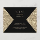 Search for glam save the dates Glitter