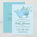 Search for cute narwhal invitations Ocean