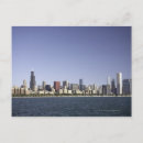 Recherche de horizon de chicago cartes postales Skyline
