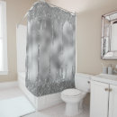 Search for silver sparkles shower curtains Bathroom