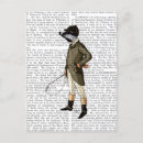 Recherche de blaireau cartes postales Fleurs