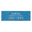 Recherche de business badge identification Your logo here