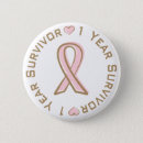 Search for breast cancer survivor buttons remission