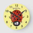 Recherche de de coccinelle horloges Adorable