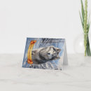 Search for malamute christmas cards Winter