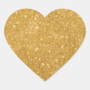 Search for heart of gold stickers Sparkly