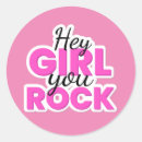 Search for rock you stickers Girl