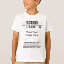 Search for wanted dead or alive tshirts Reward