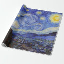 Search for starry wrapping paper Gogh