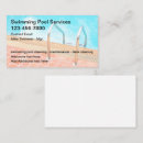 Recherche de service de piscine cartes visite Moderne