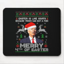 Search for easter fun mousepads Biden