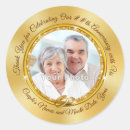 Search for marriage anniversary stickers Golden