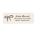 Search for off white return address labels Black