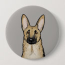 Search for german shepherd dog buttons Animal