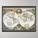 Search for old world maps posters Geography