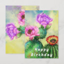Search for funny cactus birthday cards For her