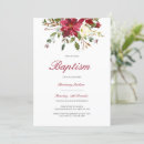 Search for christmas christening invitations Girl baptism