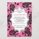 Search for damask floral invitations Roses