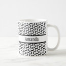 Recherche de lignes diagonales tasses Noir et blanc