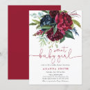 Search for maroon baby shower invitations Elegant