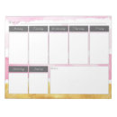 Search for weekly calendar notepads Scheduler