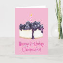 Search for cheesecake birthday cards Sweet