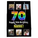 Search for 70th birthday gift bags Seventy years old