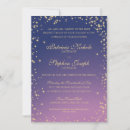 Search for purple night sky invitations Evening