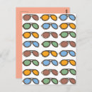 Recherche de lunettes soleil postales cartes postales Été
