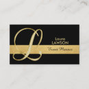 Search for l a business cards Black