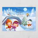 Search for winter wonderland invitations Snow
