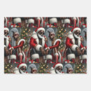 Search for urban wrapping paper Santa