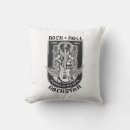 Search for rock and roll pillows Black and white