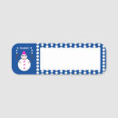 Search for christmas name tags Snowman