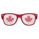 Search for maple leaf sunglasses Red