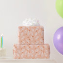 Search for peach floral wrapping paper Leaves