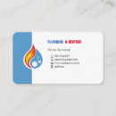 Search for heating business cards Plumbing