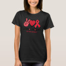 Recherche de hiv aide le guerrier tshirts Rouge