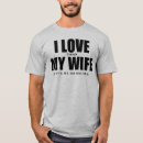 Search for golf wife tshirts I love my wife