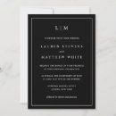 Recherche de vieux mariage invitations Élégant