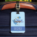 Search for kids show luggage tags Cookie monster