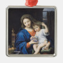 Search for madonna and child ornaments Blue