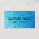 Search for swimming pool business cards installation