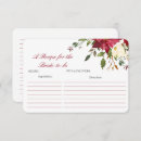 Search for christmas recipe postcards Recipe for the bride