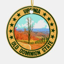 Search for virginia ornaments United states